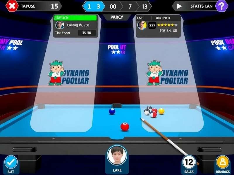 Dynamo Pool Star Tournament Gameplay
